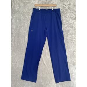FIGS Men’s Royal Blue Axim Cargo Scrub Pants Size XL Style# T2001 Cut# 1203